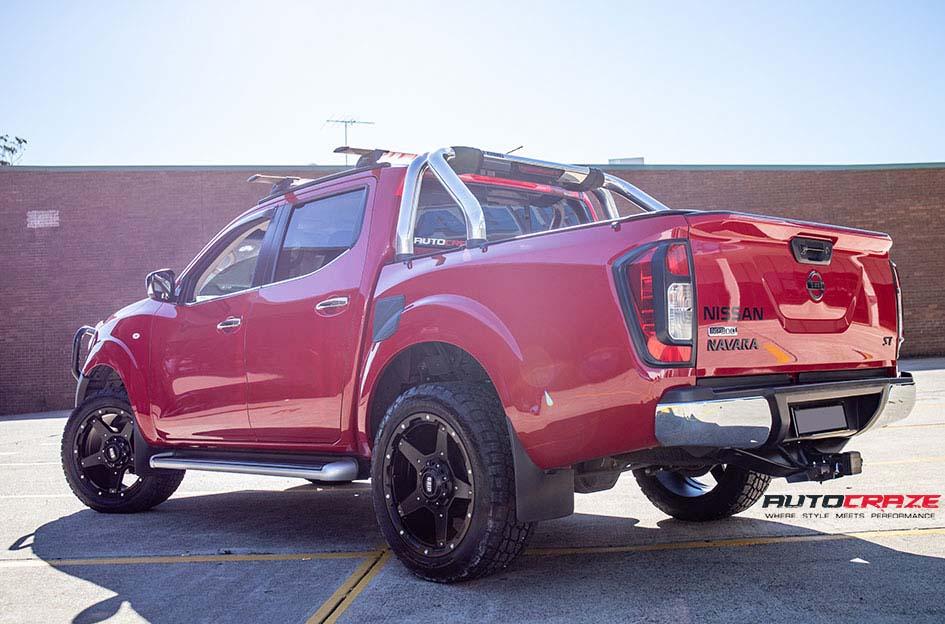 NISSAN NAVARA GD04 MATTE BLACK
